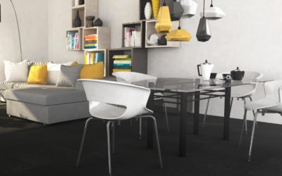 Decoración del hogar: uso de colores, texturas y patrones