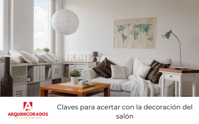 Claves para acertar con la decoración del salón