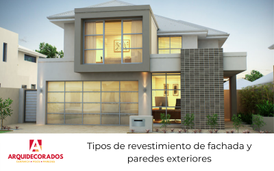Tipos de revestimiento de fachada y paredes exteriores