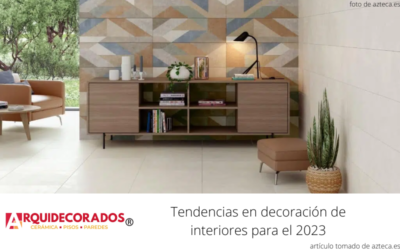Tendencias en decoración de interiores para el 2023