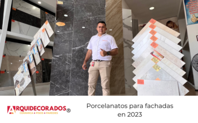 Porcelanatos para fachadas en 2023