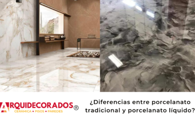 Diferencias entre porcelanato tradicional y porcelanato líquido