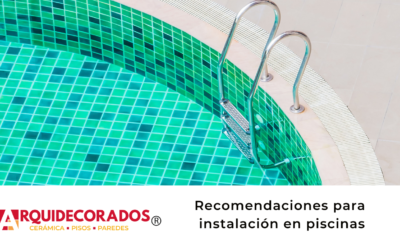 Recomendaciones para instalación en piscinas