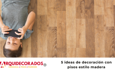 5 ideas de decoración con pisos estilo madera