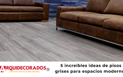 5 increíbles ideas de pisos grises para espacios modernos