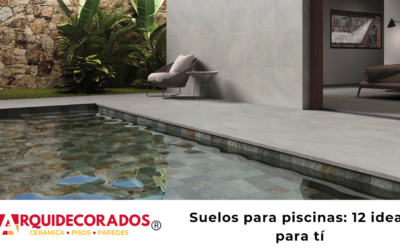 Suelos para piscinas: 12 ideas para ti