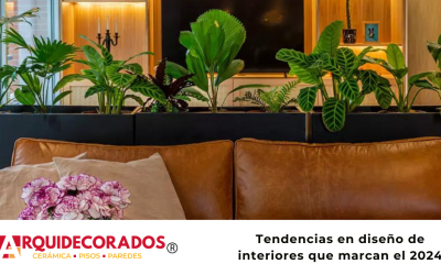 Tendencias en diseño de interiores que marcan el 2024