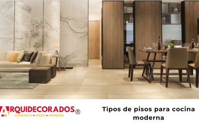 Tipos de pisos para cocina moderna