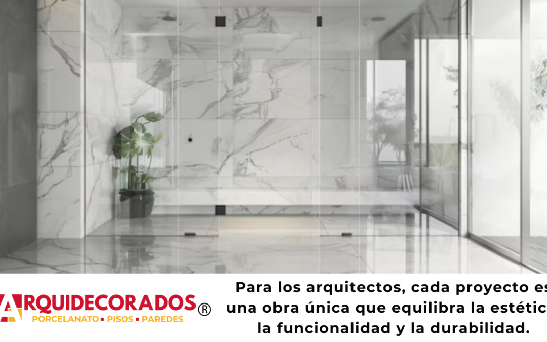Para los arquitectos, cada proyecto es una obra única que equilibra la estética, la funcionalidad y la durabilidad.