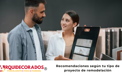 Recomendaciones según tu tipo de proyecto de remodelación