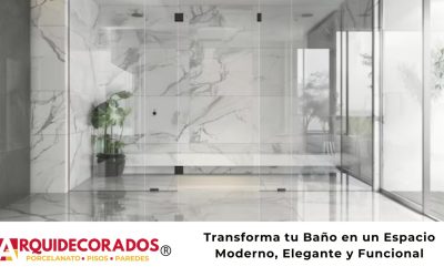 Transforma tu Baño en un Espacio Moderno, Elegante y Funcional