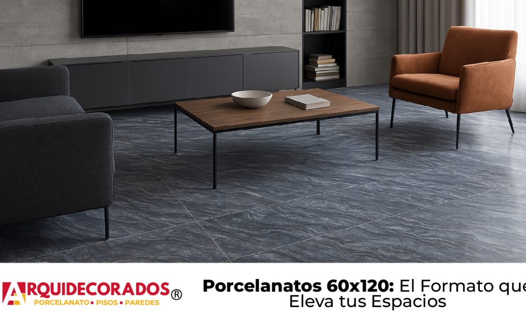 Porcelanatos 60×120: El Formato que Eleva tus Espacios