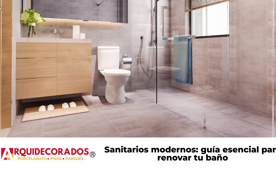 Sanitarios modernos: guía esencial para renovar tu baño